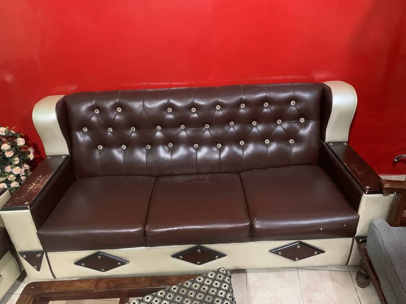 Sofa set with setti 1