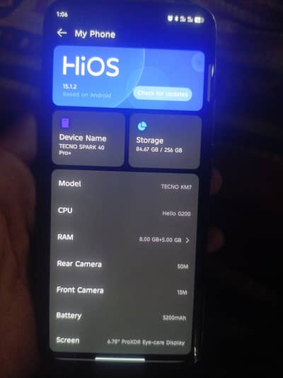 Tecno SPARK 40 Pro plus