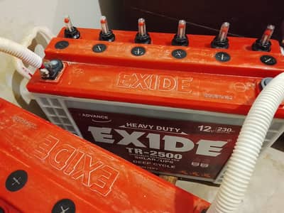 4 batteries 12 V each used Good condition for solar.