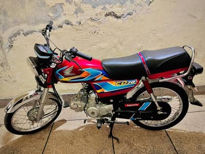Honda CD70 All Clear 2025/2026 Register