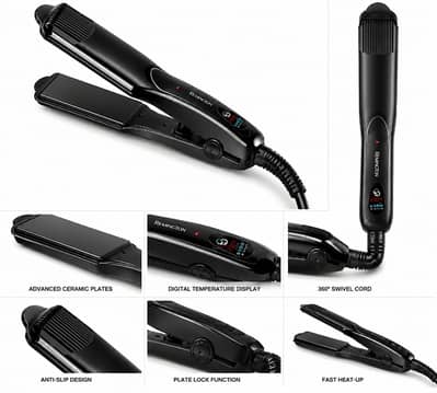 Keratin Protect Hair Straightener Tourmaline Ceramic Plates Model R-2
