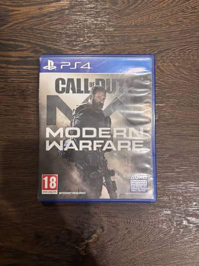 COD Modern Warfare and Black OPS III PS4 Orignal CDs