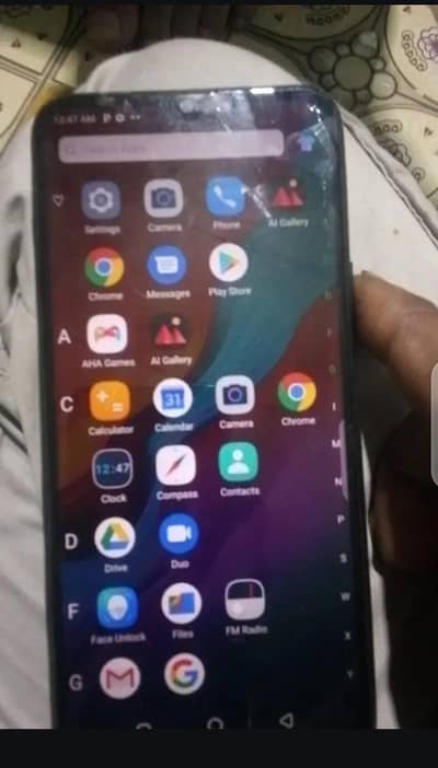 Infinix Hot 8 touch glass tuta ha Lkn chalta said ha
