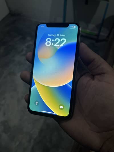 Iphone x official PTA approved 64 gb exchange possible