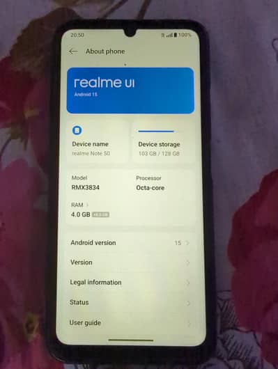 Realme Note 50