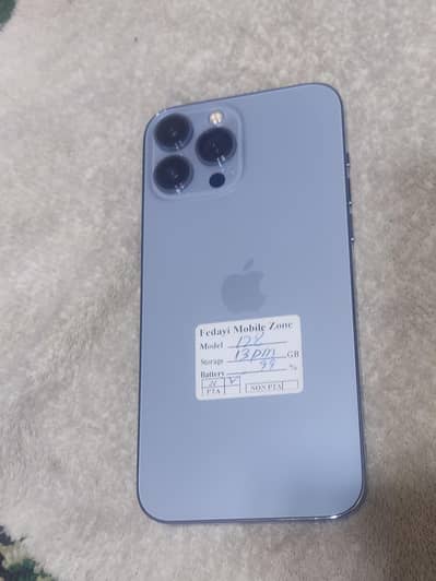 Apple iPhone 13 Pro Max. JV sim lock space 128 battery  99