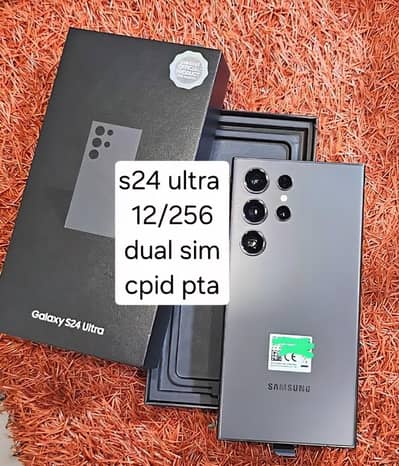 S24 Ultra 5G | PTA Approved Online Clear | Complete Box