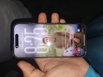 Apple iPhone 15 Pro.  Only back change