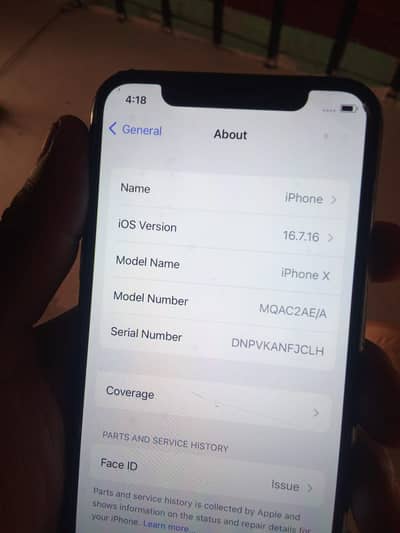Apple iPhone X