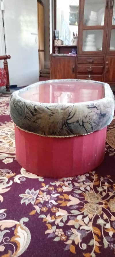 Center Table with glass 9mm