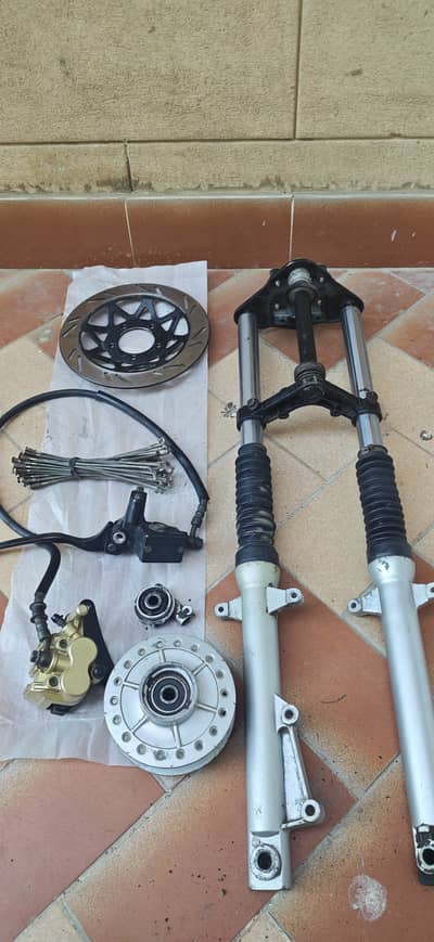 Suzuki Gs 150 Disc Brake with suspension Complete