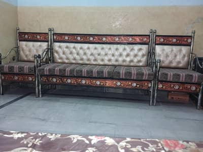 Iron sofa set