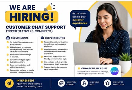 E commerne Chat Support