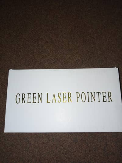green laser pointer
