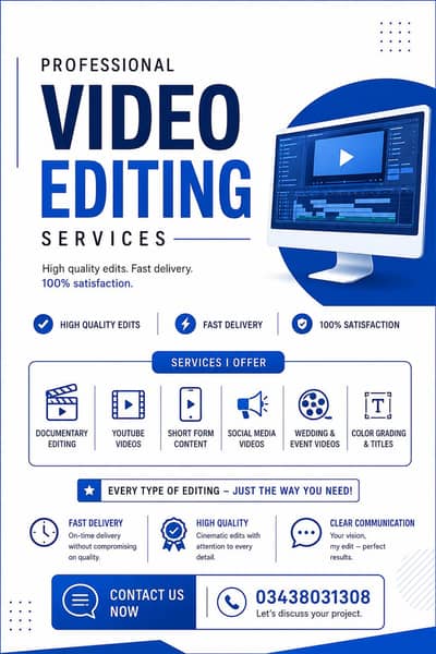 Need a Professional Video Editor? Documentary, Reels, YouTube & More!