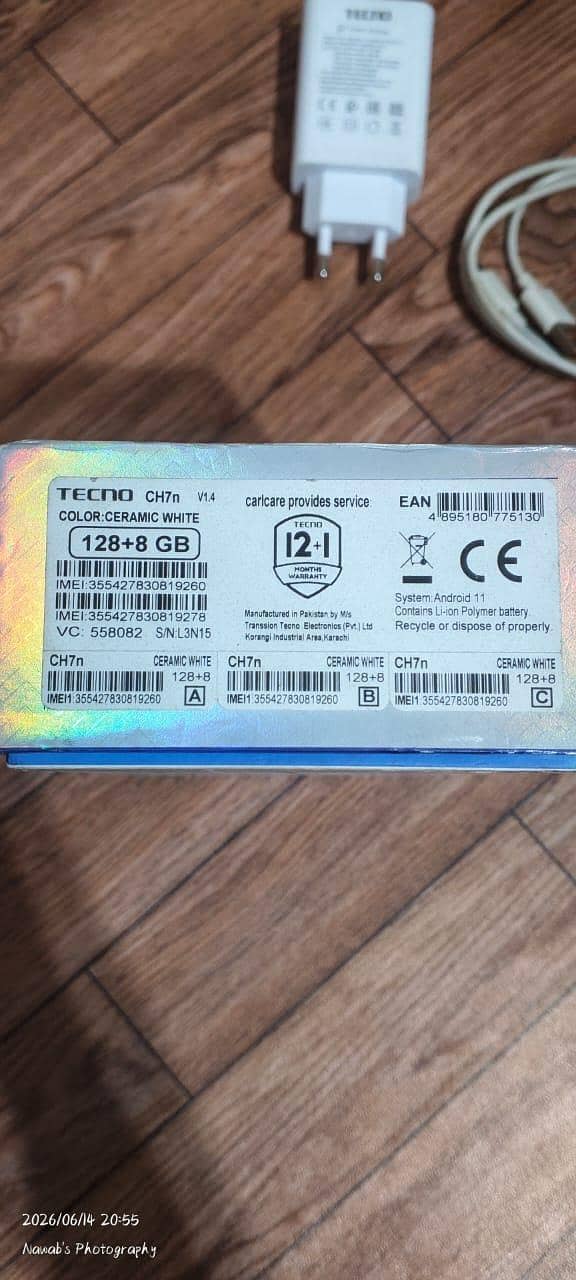 Techno Camon 18P Mint Condition 2