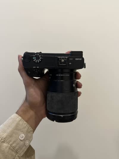 Sony a6400 with 30mm 1.4, 16mm 1.4