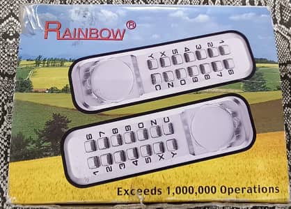 Mechanical keypad door lock and glass lock heavy duty