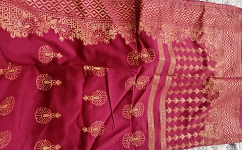New maroon dupatta