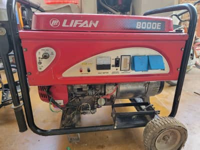 Lifan Generator Rated Output 7 Kw & Jasco Generator Rated Output 2.3Kw