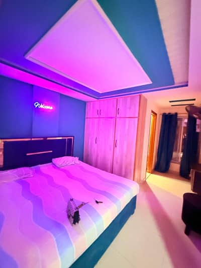 1 bed luxury apartment stay Behria town 03001893480