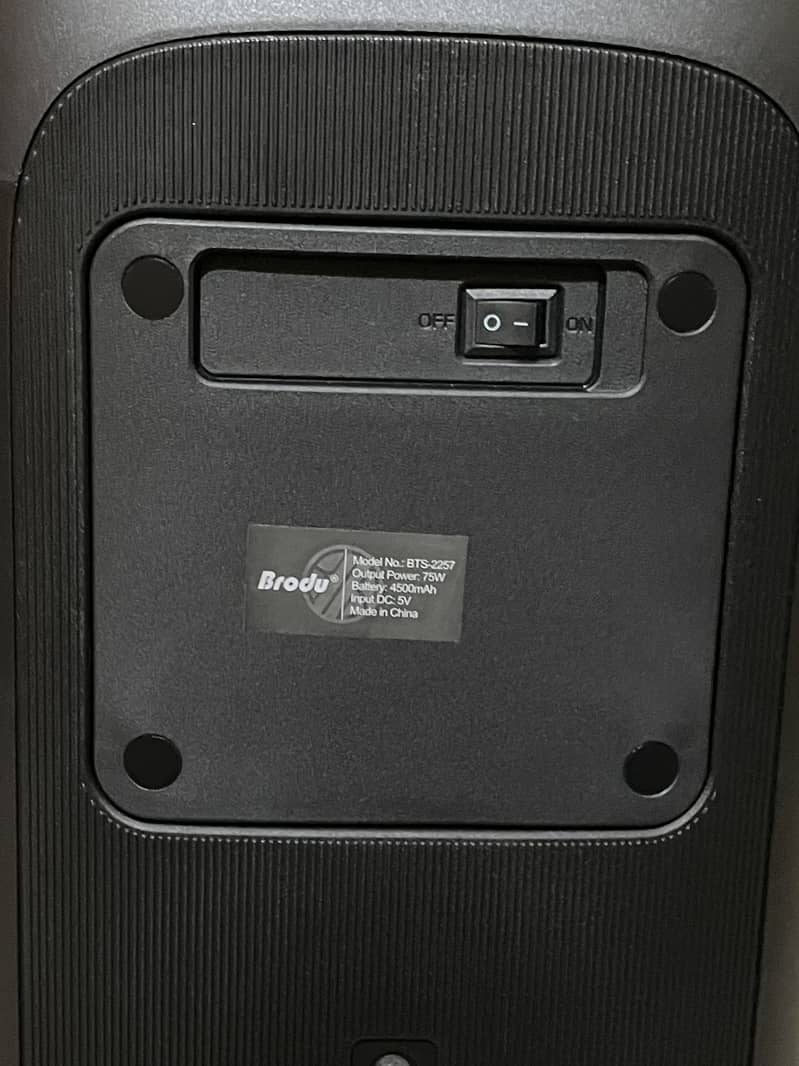 Brodu Party Speaker (Model BTS - 2257) 2