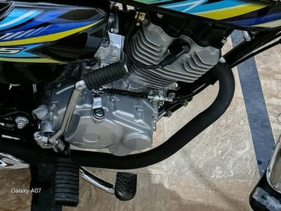 125 bike new only 350 km driven