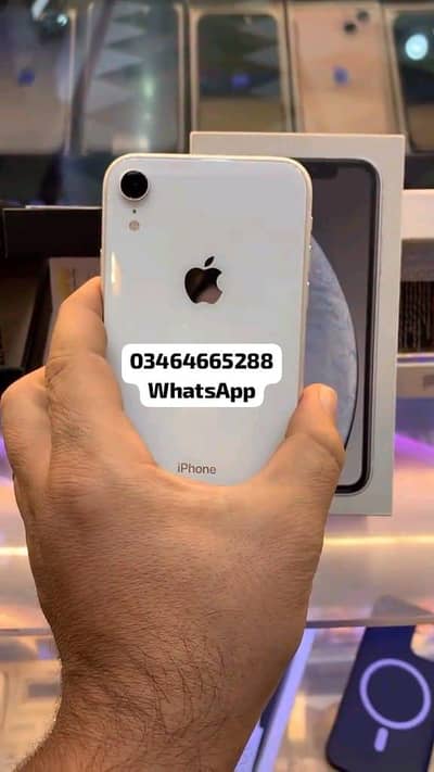 Apple iPhone XR 128 GB PTA approved full box for sale