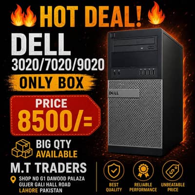 Dell, HP, Lenovo,Fujistu Desktop & Tower available at Wholesale price