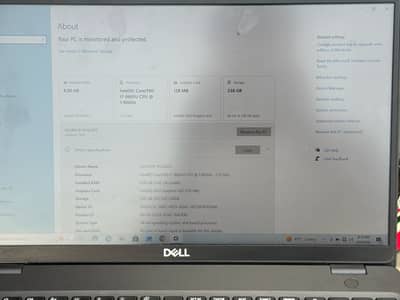 Dell laptop i7 8th gen and