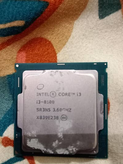 core i3-8100 3.60GHZ