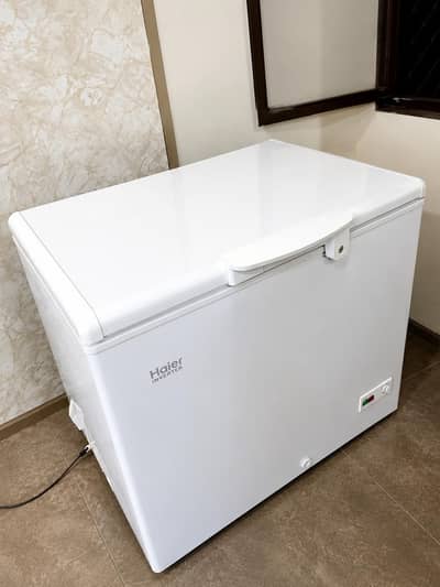 Haier Inverter Deep Freezer HDF-285INV – Like New | Only 20 Days Used