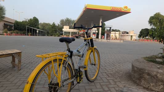 Geared bicycle
