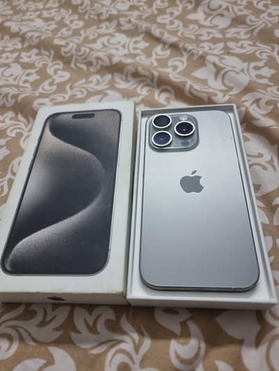 IPHONE 15PRO FACTORY WITH BOX