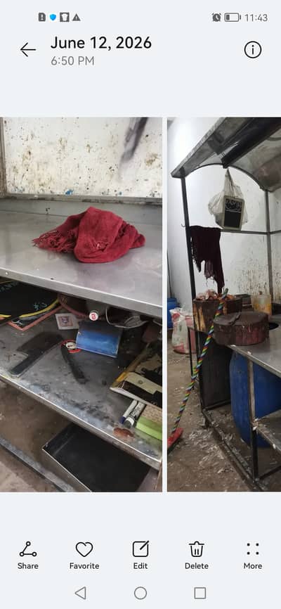 Steel Counter for sale