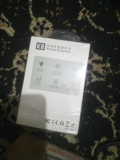 k8 video record mic