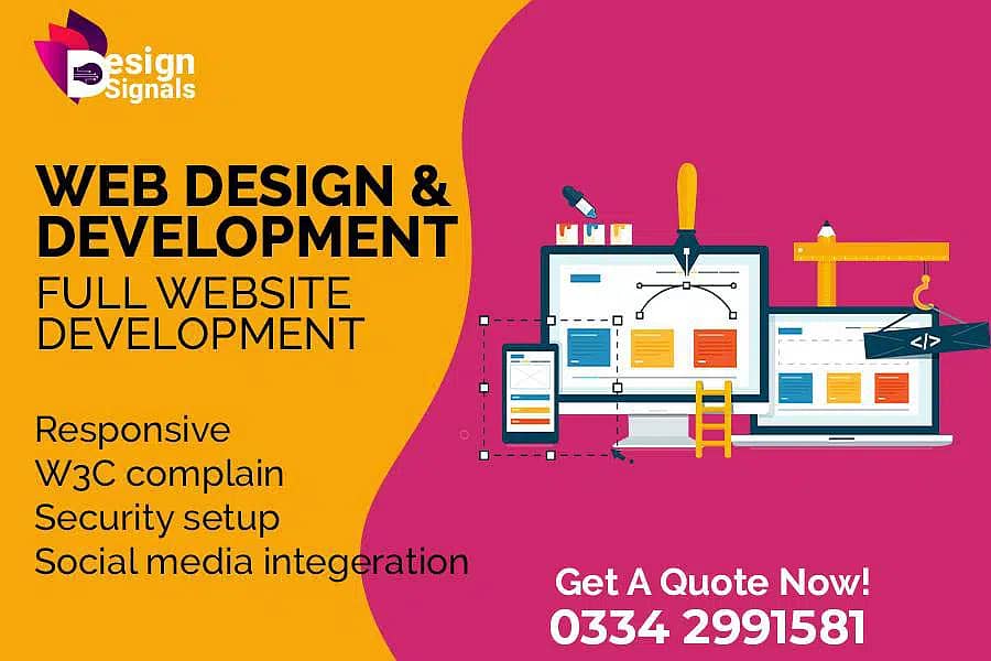 Web Design & Website Development Services Karachi 1