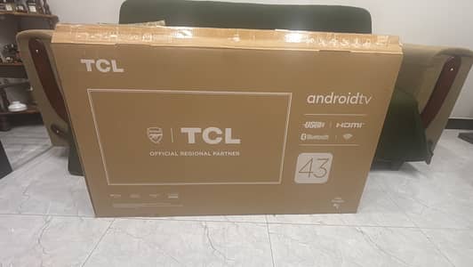 43 inch TCL Andriod Smart LED unused
