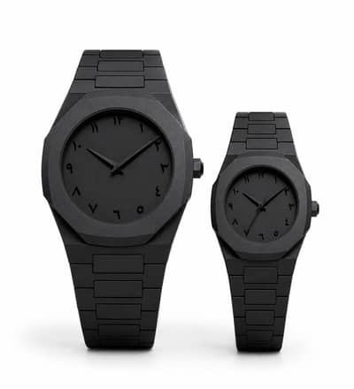  Stylish Black Couple Watch – Perfect Pair for Perfect Moments 