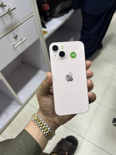 iPhone 13   256 GB pta approved pink colour 9.9/10 condition all okie