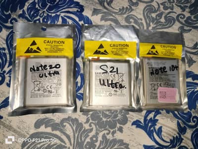 ORIGNAL SAMSUNG NOTE 10+,NOTE 20 ULTRA AND S21 ULTRA BATTERYS FOR SALE