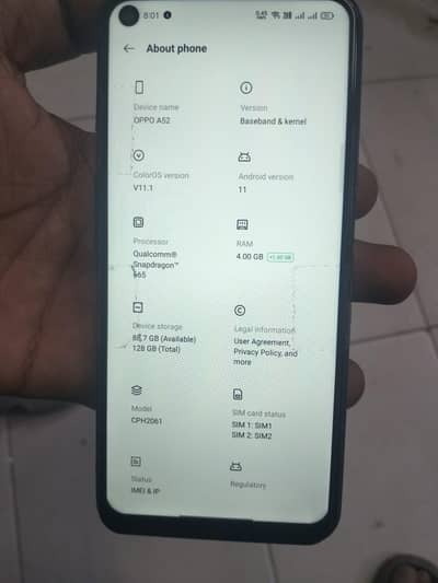 OPPO A52