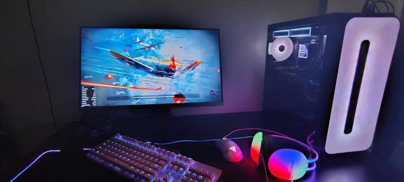 full/entire gaming setup 3
