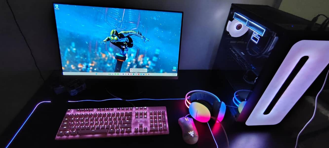 full/entire gaming setup 4