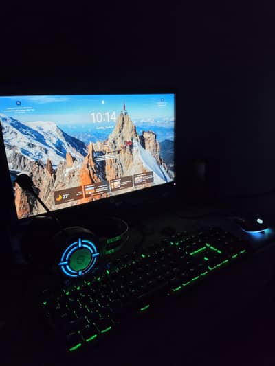 HP Branded Complete Gaming PC Setup