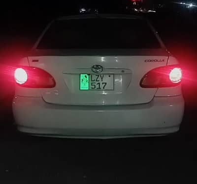 Toyota Corolla GLI 2005 Modle outside 70 percent genuin inside total