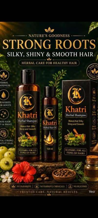Hair Oil & Shampoo Combo Pack – For Healthy & Strong Hair