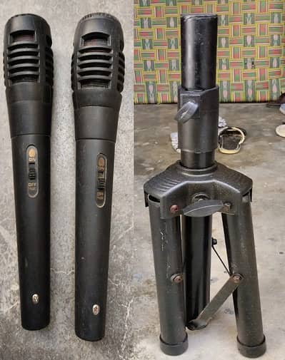 Audionic speaker stand and mic