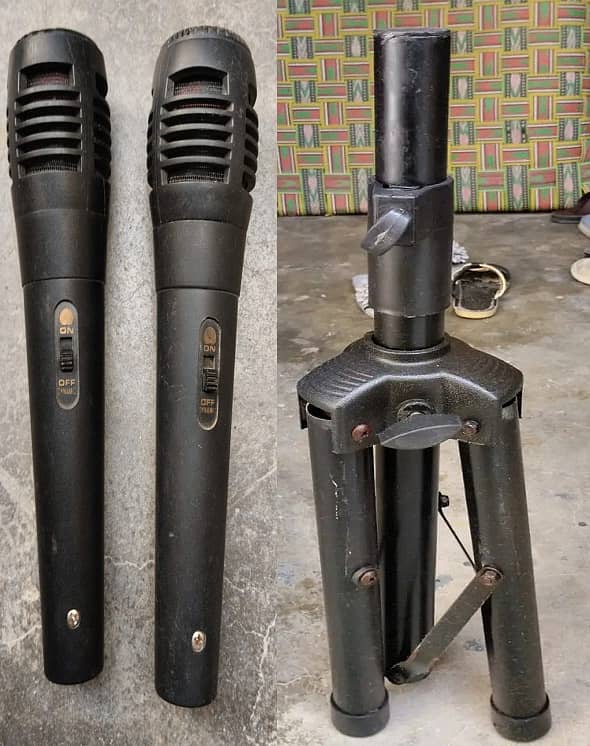 Audionic speaker stand and mic 0