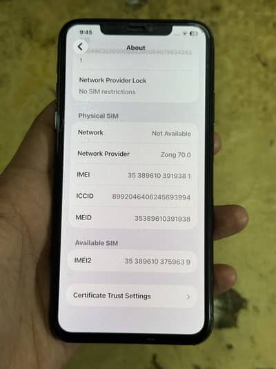 IPhone 11 Pro Max factory 256GB